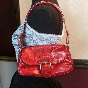 MANGO small handbag red color